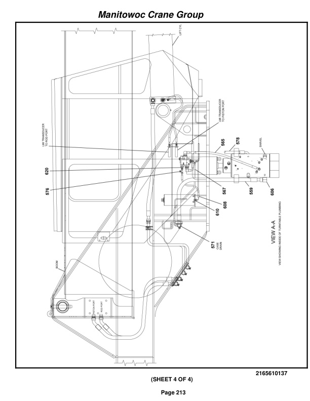 Grove RT650E Crane Parts Manual 225956 2006 2 Grove RT650E Crane Parts Manual 225956 2006-2