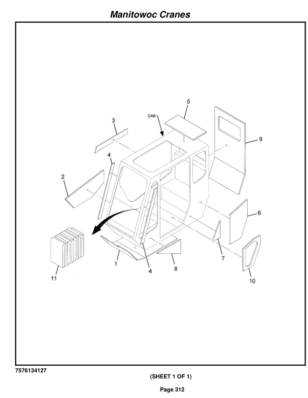Grove RT650E Crane Parts Manual 227335 2010 2 Grove RT650E Crane Parts Manual 227335 2010-2