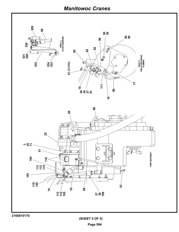 Grove RT650E Crane Parts Manual 227347 2019 3 Grove RT650E Crane Parts Manual 227347 2019-3