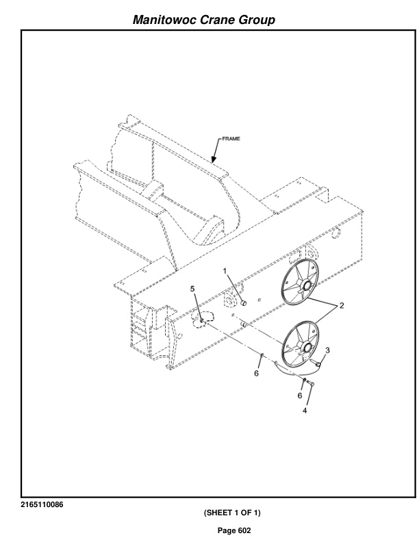 Grove RT650E Crane Parts Manual 227757 2008 3 Grove RT650E Crane Parts Manual 227757 2008-3