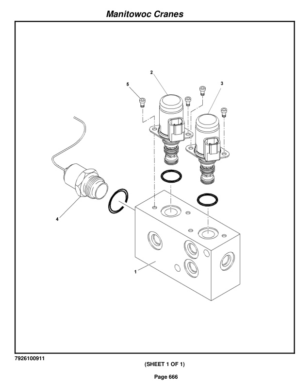 Grove RT650E Crane Parts Manual 228215 2011 3 Grove RT650E Crane Parts Manual 228215 2011-3