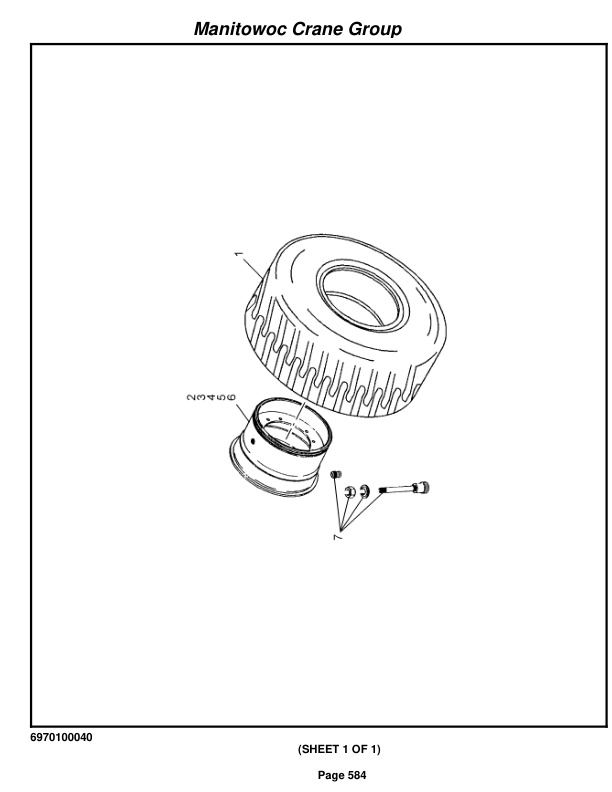 Grove RT650E Crane Parts Manual 228832 2008 3 Grove RT650E Crane Parts Manual 228832 2008-3