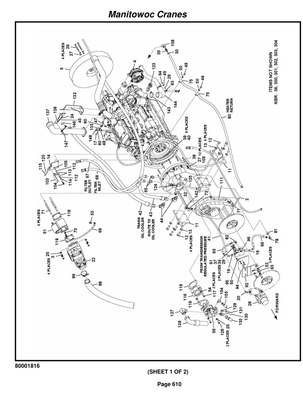 Grove RT650E Crane Parts Manual 229228 2017 3 Grove RT650E Crane Parts Manual 229228 2017-3
