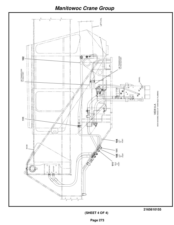 Grove RT650E Crane Parts Manual 229648 2008 2 Grove RT650E Crane Parts Manual 229648 2008-2
