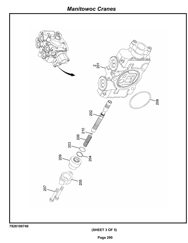 Grove RT650E Crane Parts Manual 229810 2009 2 Grove RT650E Crane Parts Manual 229810 2009-2