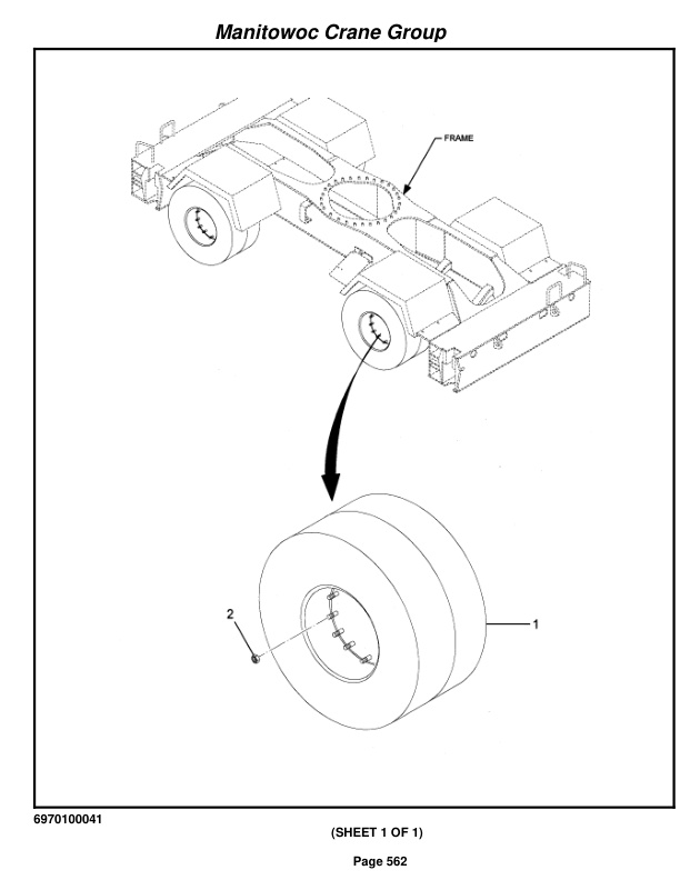 Grove RT650E Crane Parts Manual 229854 2009 3 Grove RT650E Crane Parts Manual 229854 2009-3