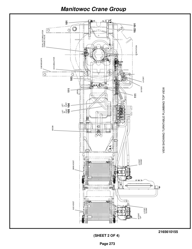Grove RT650E Crane Parts Manual 229896 2009 2 Grove RT650E Crane Parts Manual 229896 2009-2