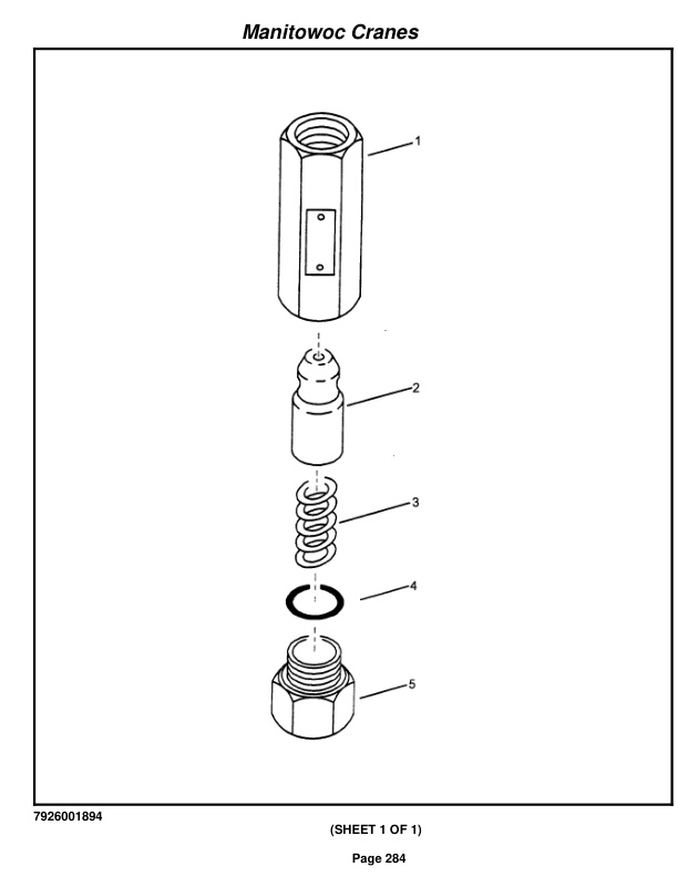 Grove RT650E Crane Parts Manual 230071 2009 2 Grove RT650E Crane Parts Manual 230071 2009-2