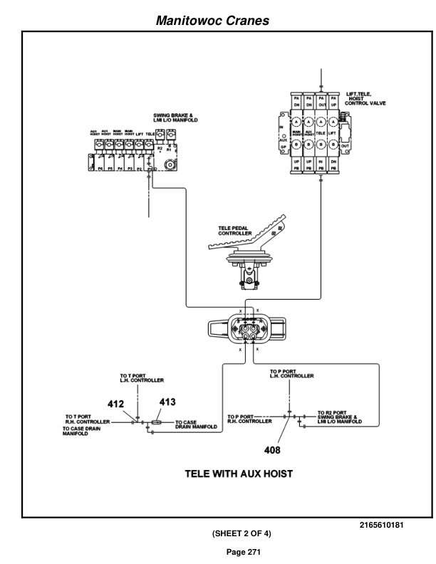 Grove RT650E Crane Parts Manual 230231 2009-2