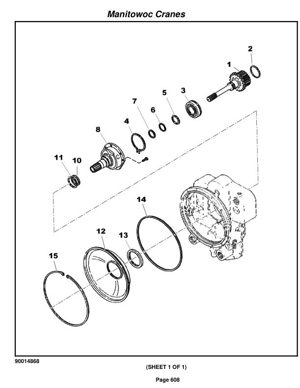 Grove RT650E Crane Parts Manual 230899 2010 3 Grove RT650E Crane Parts Manual 230899 2010-3