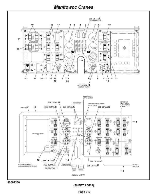 Grove RT650E Crane Parts Manual 231 2010 2 Grove RT650E Crane Parts Manual 231 2010-2