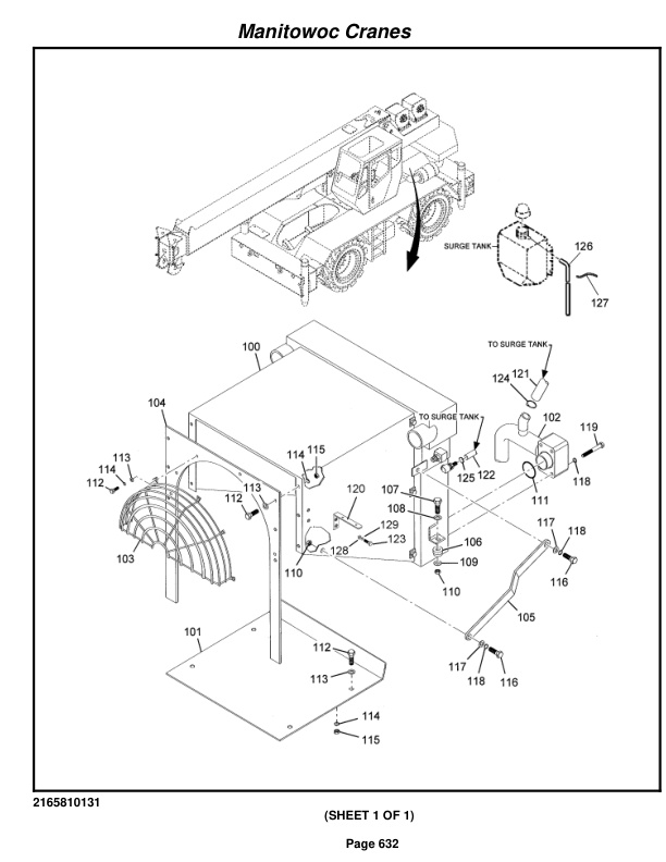 Grove RT650E Crane Parts Manual 231 2010 3 Grove RT650E Crane Parts Manual 231 2010-3