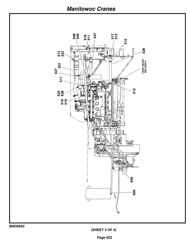 Grove RT650E Crane Parts Manual 231863 2014 3 Grove RT650E Crane Parts Manual 231863 2014-3