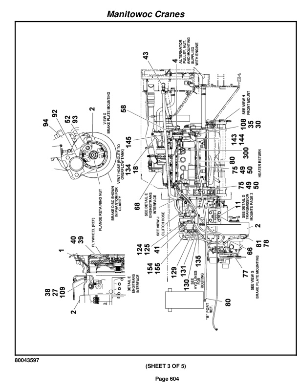 Grove RT650E Crane Parts Manual 232884 2012 3 Grove RT650E Crane Parts Manual 232884 2012-3