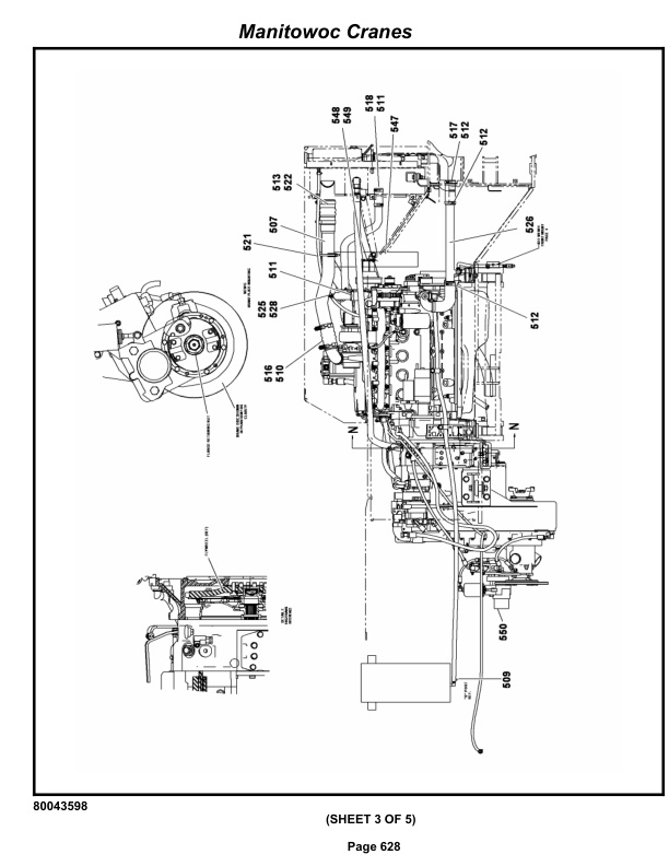 Grove RT650E Crane Parts Manual 233842 2013 3 Grove RT650E Crane Parts Manual 233842 2013-3