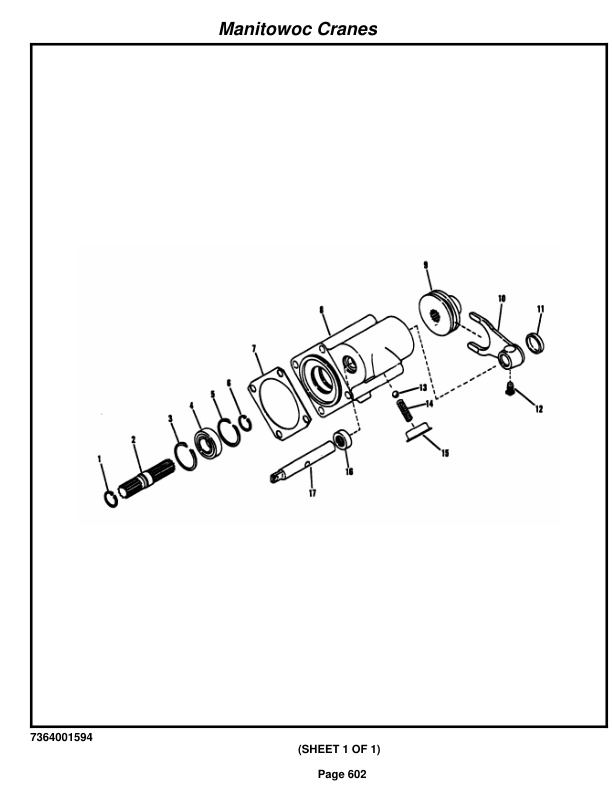 Grove RT650E Crane Parts Manual 235817 2017 3 Grove RT650E Crane Parts Manual 235817 2017-3
