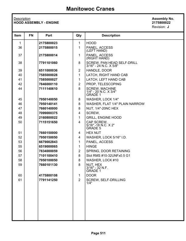 Grove RT65S Crane Parts Manual 38341 2020 3 Grove RT65S Crane Parts Manual 38341 2020-3