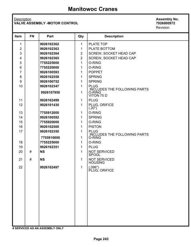 Grove RT740 Crane Parts Manual 45646 2021 2 Grove RT740 Crane Parts Manual 45646 2021-2