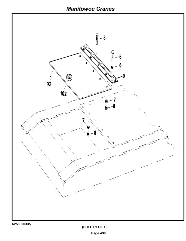 Grove RT740 Crane Parts Manual 45856 2020 3 Grove RT740 Crane Parts Manual 45856 2020-3