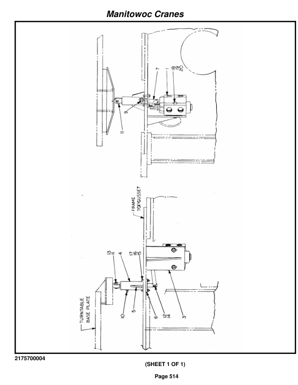 Grove RT740 Crane Parts Manual 66250 2017 3 Grove RT740 Crane Parts Manual 66250 2017-3