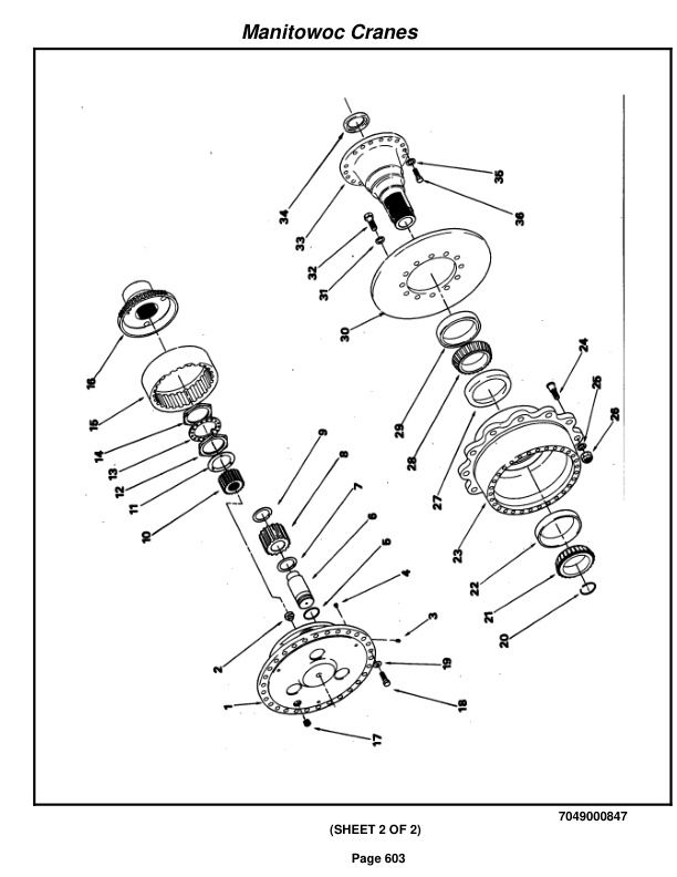 Grove RT740B Crane Parts Manual 71496 2010 3 Grove RT740B Crane Parts Manual 71496 2010-3