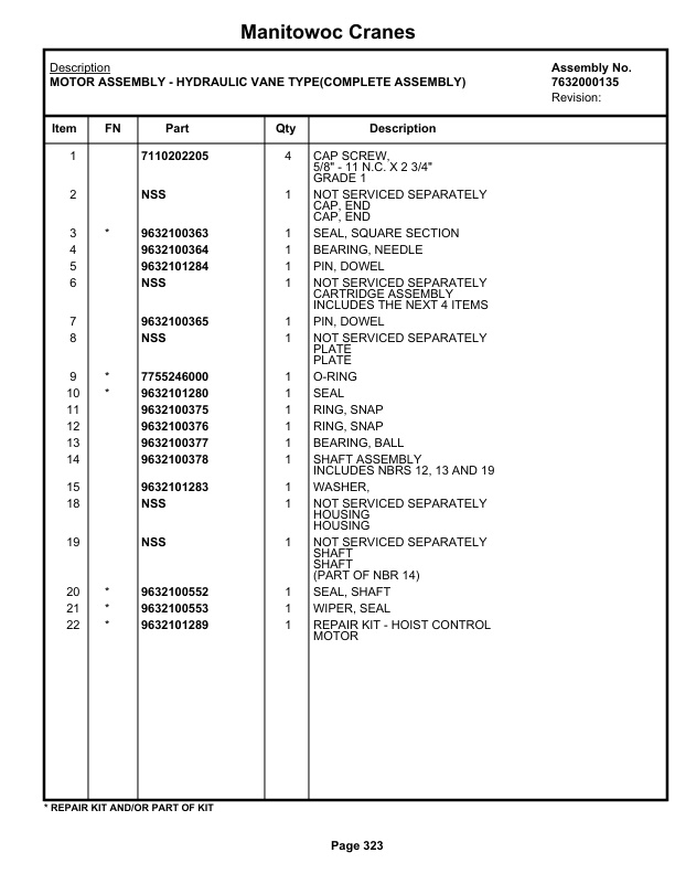 Grove RT740B Crane Parts Manual 73817 2020 2 Grove RT740B Crane Parts Manual 73817 2020-2