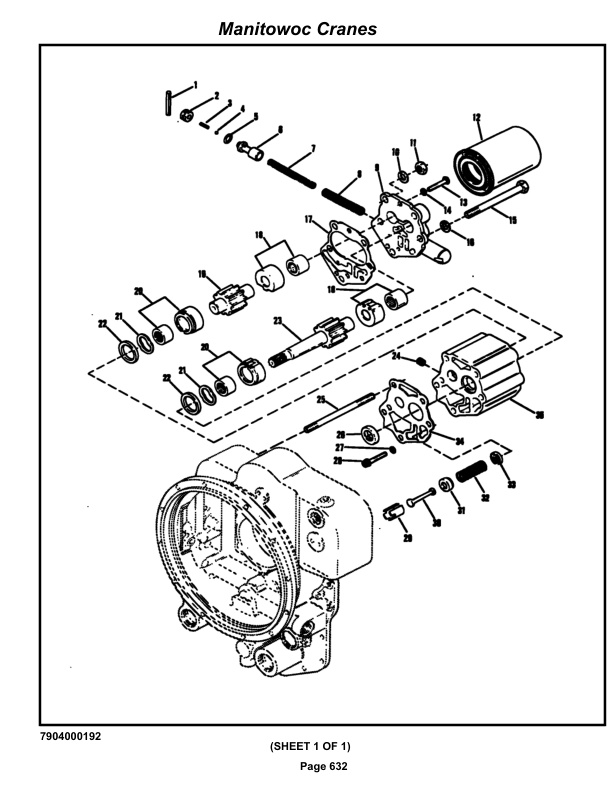 Grove RT744B Crane Parts Manual 76325 2020 3 Grove RT744B Crane Parts Manual 76325 2020-3