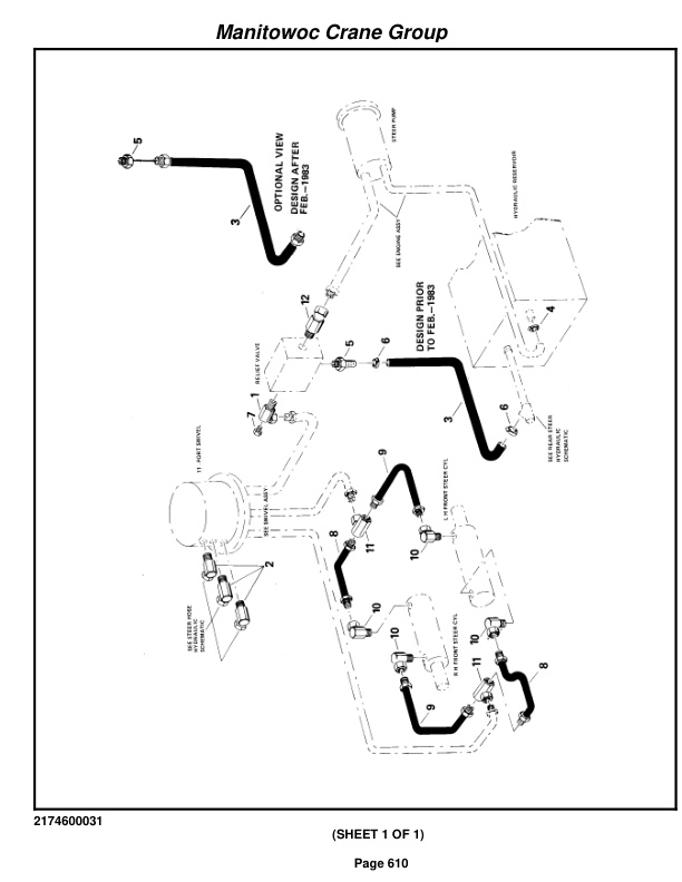 Grove RT745 Crane Parts Manual 74217 2005 3 Grove RT745 Crane Parts Manual 74217 2005-3