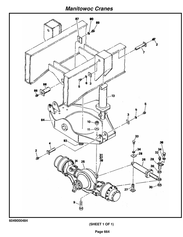 Grove RT745 Crane Parts Manual 75800 2016 3 Grove RT745 Crane Parts Manual 75800 2016-3