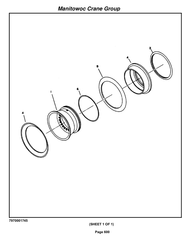Grove RT745 Crane Parts Manual 77249 2009 3 Grove RT745 Crane Parts Manual 77249 2009-3