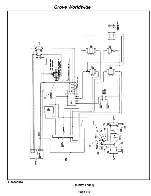 Grove RT745 Crane Parts Manual 79626 2004 3 Grove RT745 Crane Parts Manual 79626 2004-3
