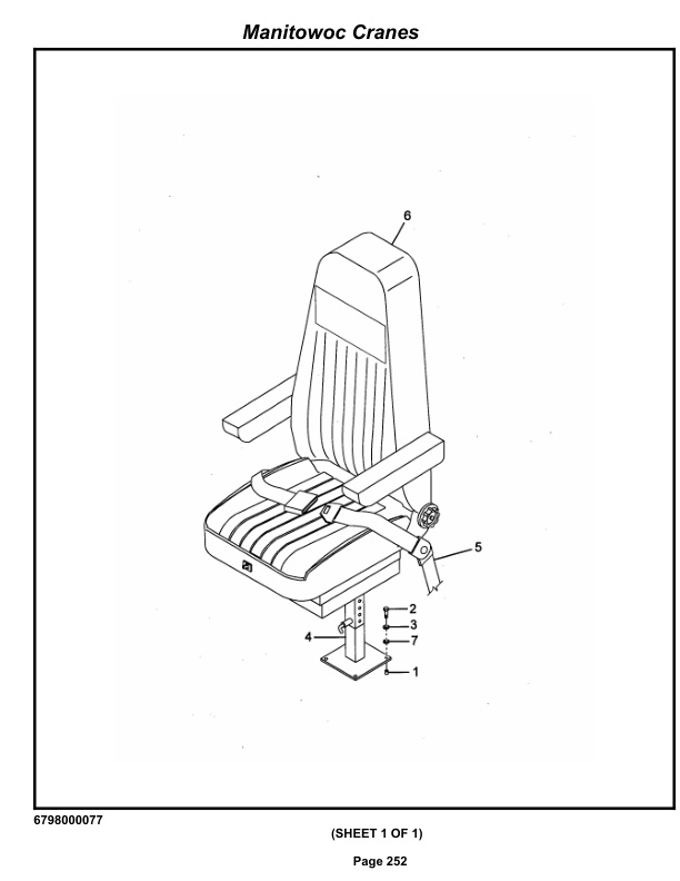 Grove RT745 Crane Parts Manual 84520 2013 2 Grove RT745 Crane Parts Manual 84520 2013-2