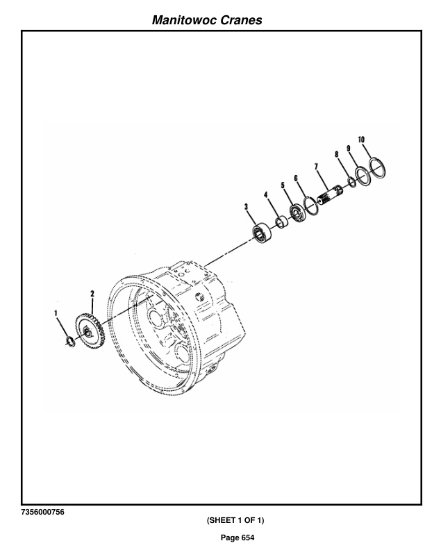 Grove RT750 Crane Parts Manual 220698 2014 3 Grove RT750 Crane Parts Manual 220698 2014-3