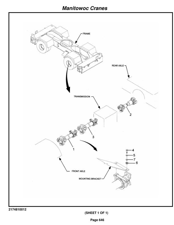 Grove RT750E Crane Parts Manual 222535 2014 3 Grove RT750E Crane Parts Manual 222535 2014-3
