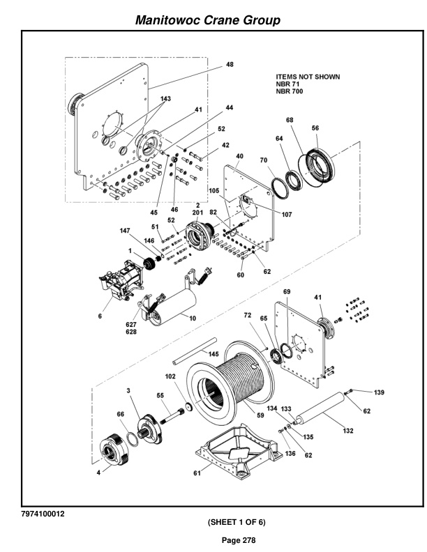 Grove RT750E Crane Parts Manual 225714 2006 2 Grove RT750E Crane Parts Manual 225714 2006-2