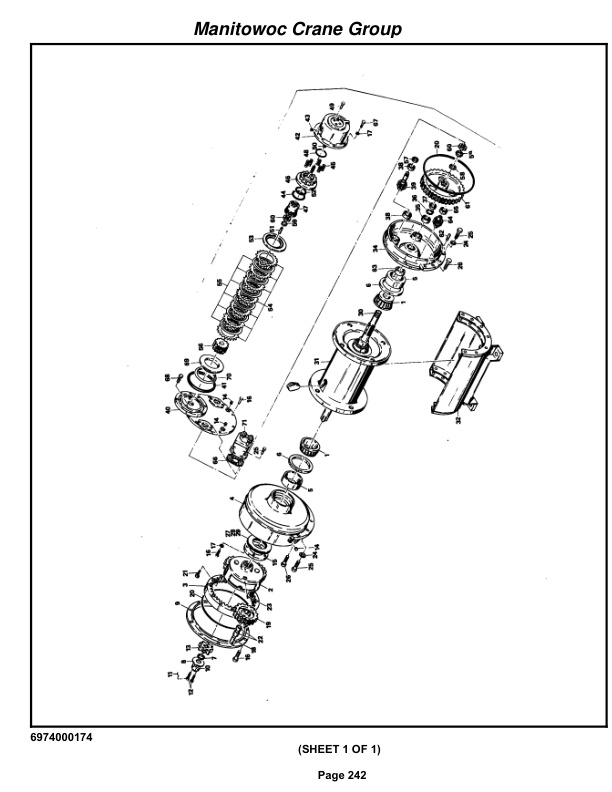 Grove RT75S Crane Parts Manual 39170 2004 2 Grove RT75S Crane Parts Manual 39170 2004-2