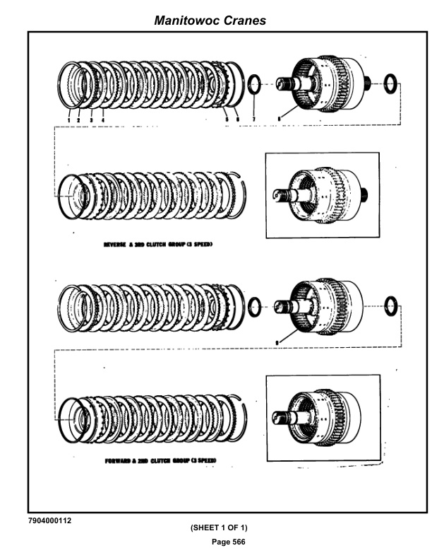 Grove RT760 Crane Parts Manual 70185 2019-3