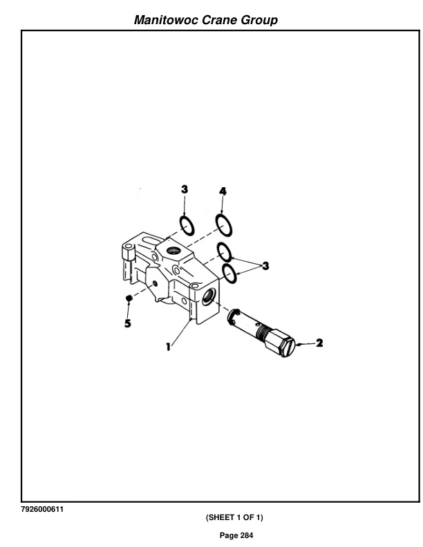 Grove RT760 Crane Parts Manual 72467 2005 2 Grove RT760 Crane Parts Manual 72467 2005-2