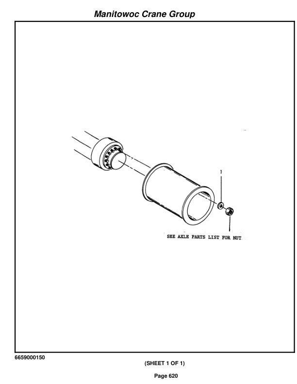 Grove RT760 Crane Parts Manual 77139 2005-3