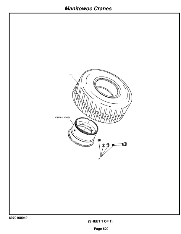 Grove RT760E Crane Parts Manual 222602 2014-3