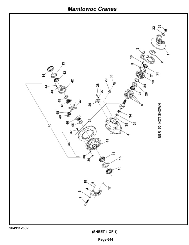 Grove RT760E Crane Parts Manual 223661 2015 3 Grove RT760E Crane Parts Manual 223661 2015-3
