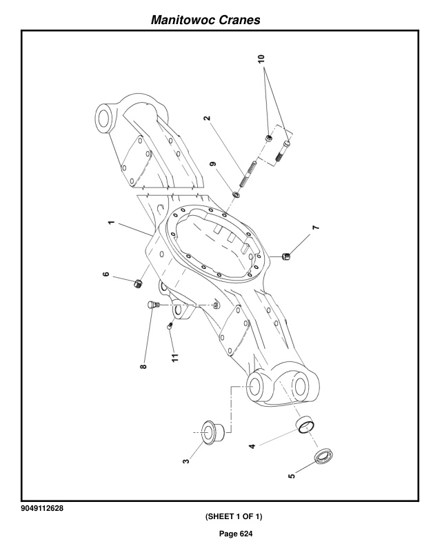 Grove RT760E Crane Parts Manual 223768 2015 3 Grove RT760E Crane Parts Manual 223768 2015-3