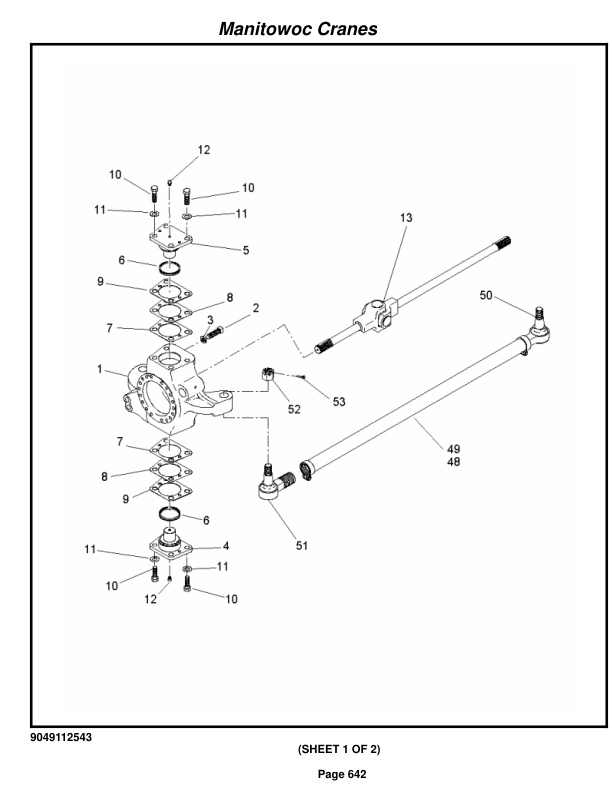 Grove RT760E Crane Parts Manual 223816 2015 3 Grove RT760E Crane Parts Manual 223816 2015-3