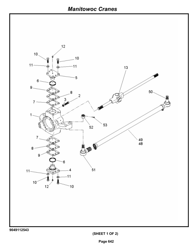 Grove RT760E Crane Parts Manual 223897 2013 3 Grove RT760E Crane Parts Manual 223897 2013-3