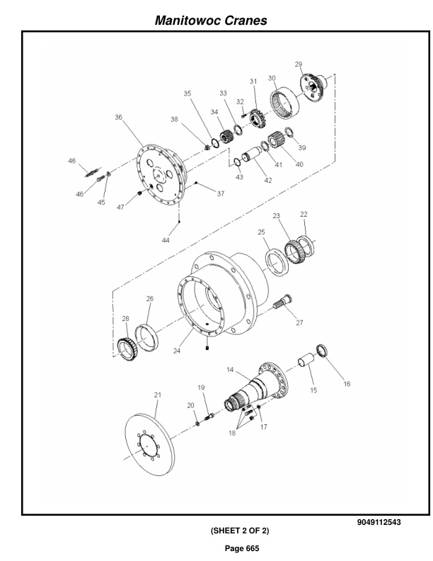Grove RT760E Crane Parts Manual 224117 2015 3 Grove RT760E Crane Parts Manual 224117 2015-3