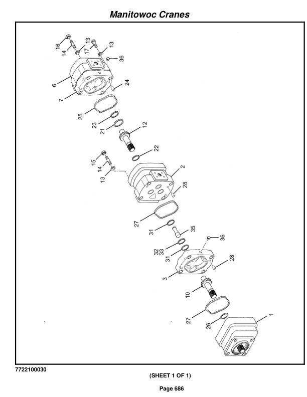 Grove RT760E Crane Parts Manual 224490 2012 3 Grove RT760E Crane Parts Manual 224490 2012-3