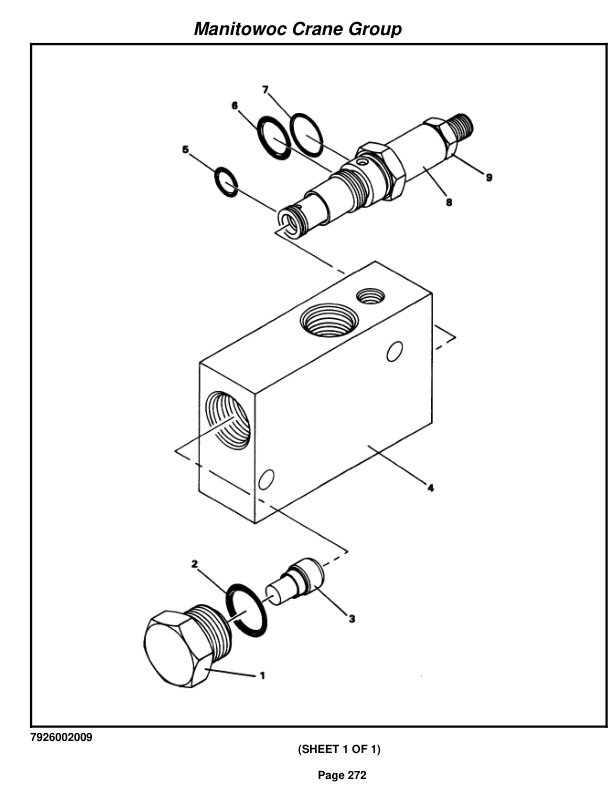 Grove RT760E Crane Parts Manual 224508 2005 2 Grove RT760E Crane Parts Manual 224508 2005-2
