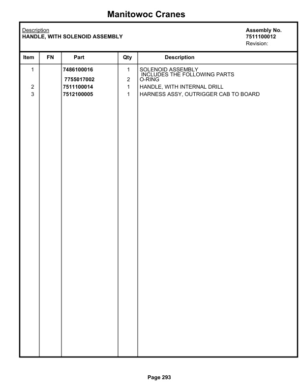 Grove RT760E Crane Parts Manual 224513 2018 2 Grove RT760E Crane Parts Manual 224513 2018-2