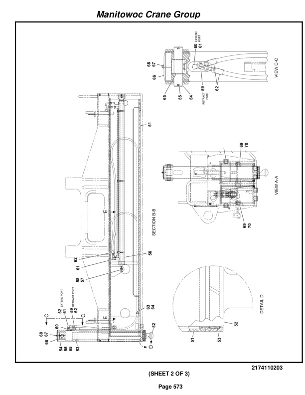 Grove RT760E Crane Parts Manual 225312 2006 3 Grove RT760E Crane Parts Manual 225312 2006-3