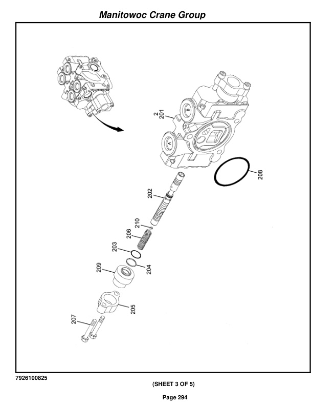 Grove RT760E Crane Parts Manual 225416 2006 2 Grove RT760E Crane Parts Manual 225416 2006-2